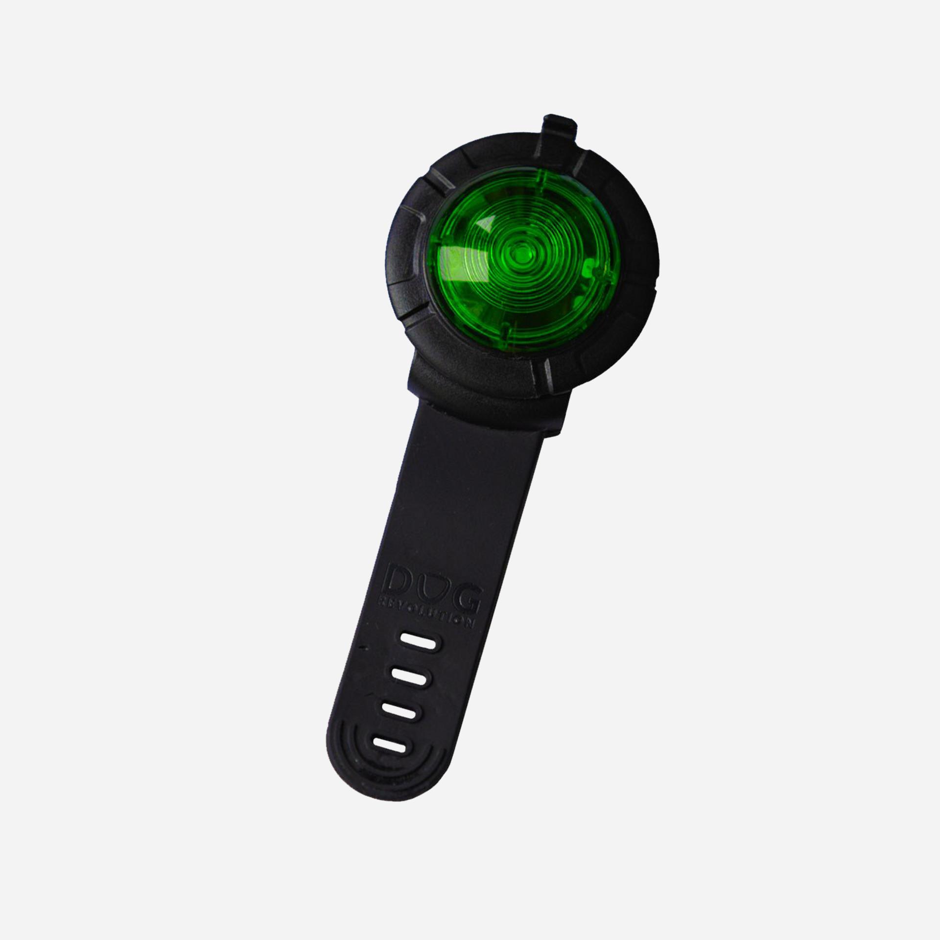 Norrsken rechargeable LED safety light - Green - 1
