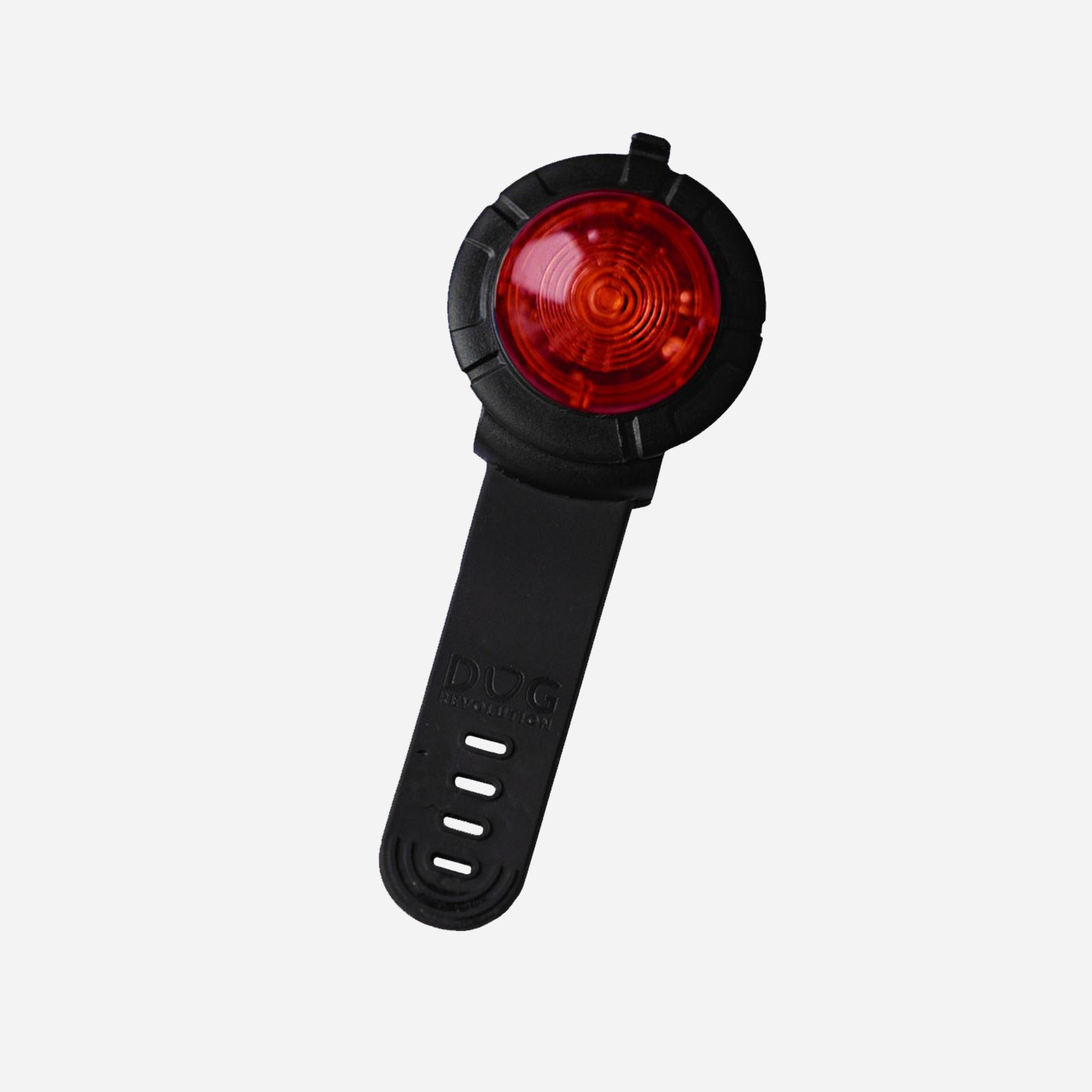 Nordlys genopladelig LED-sikkerhedslygte - Rød - 1
