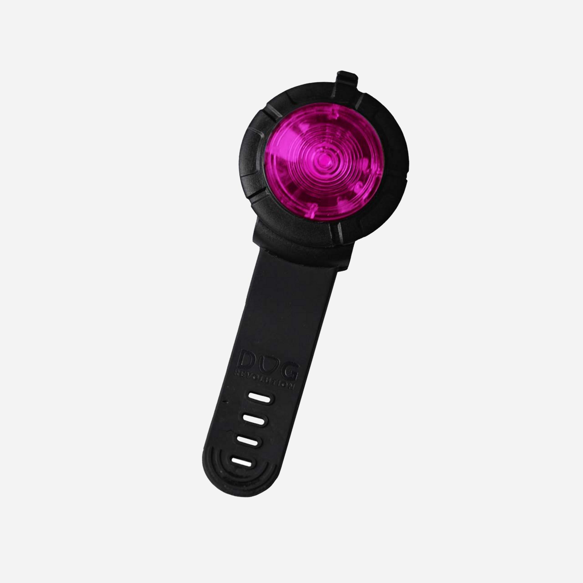 Norrsken rechargeable LED safety light - Pink - 1